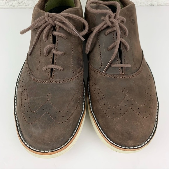 Red Wing Worx Steel Toe Wingtip Lace Up Oxford Shoes Woman’s 10 Men’s 9 - Picture 5 of 11